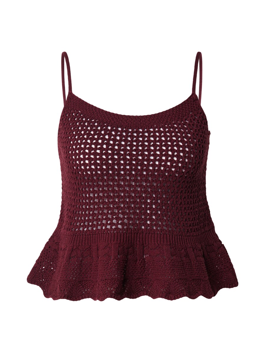 Вязаный топ ONLY, темно-красный
Вязаный топ ONLY, темно-красный
