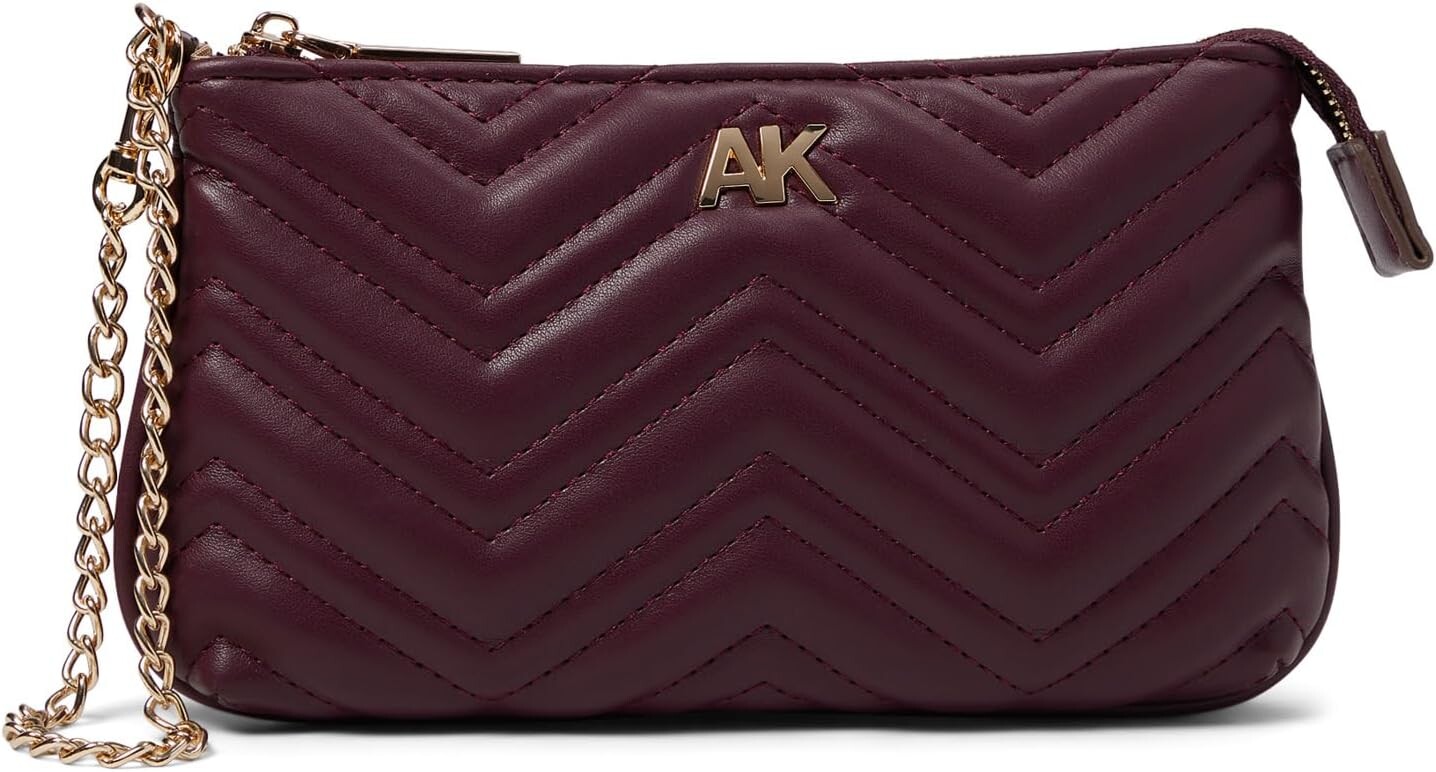 Сумка Anne Klein Quilted Chain Wristlet, цвет Cranberry
Сумка Anne Klein Quilted Chain Wristlet, цвет Cranberry
