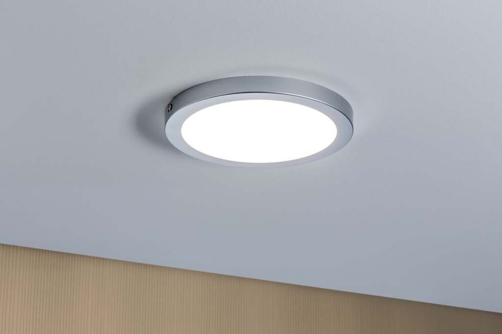 Paulmann WallCeiling Atria Светодиодная панель 220мм 15Вт 4000К матовый хром 230В пластик13056, серый
Paulmann WallCeiling Atria Светодиодная панель 220мм 15Вт 4000К матовый хром 230В пластик13056, серый