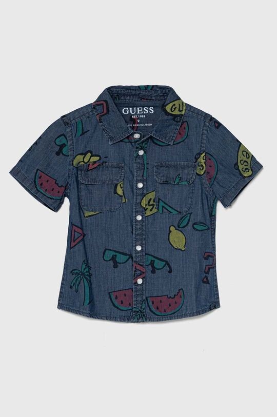 Детская джинсовая рубашка Guess, темно-синий
Детская джинсовая рубашка Guess, темно-синий
