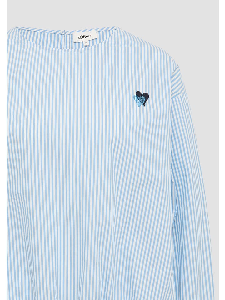 Блузка s.Oliver, цвет blau-weiß
Блузка s.Oliver, цвет blau-weiß