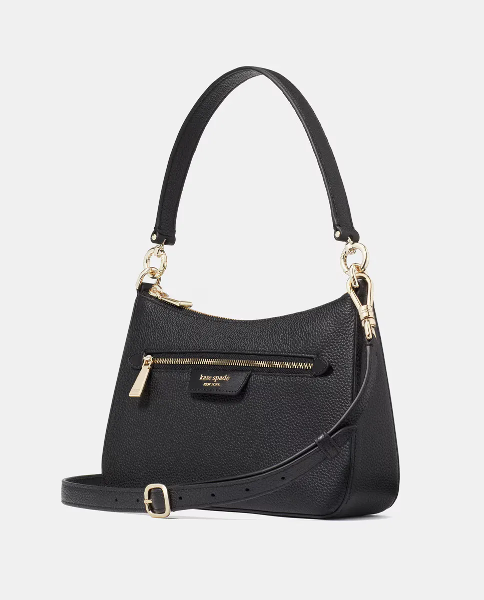 Черная кожаная сумка через плечо Hudson со съемным ремнем через плечо Kate Spade, Черный, Черная кожаная сумка через плечо Hudson со съемным ремнем через плечо Kate Spade 
Черная кожаная сумка через плечо Hudson со съемным ремнем через плечо Kate Spade, Черный, Черная кожаная сумка через плечо Hudson со съемным ремнем через плечо Kate Spade