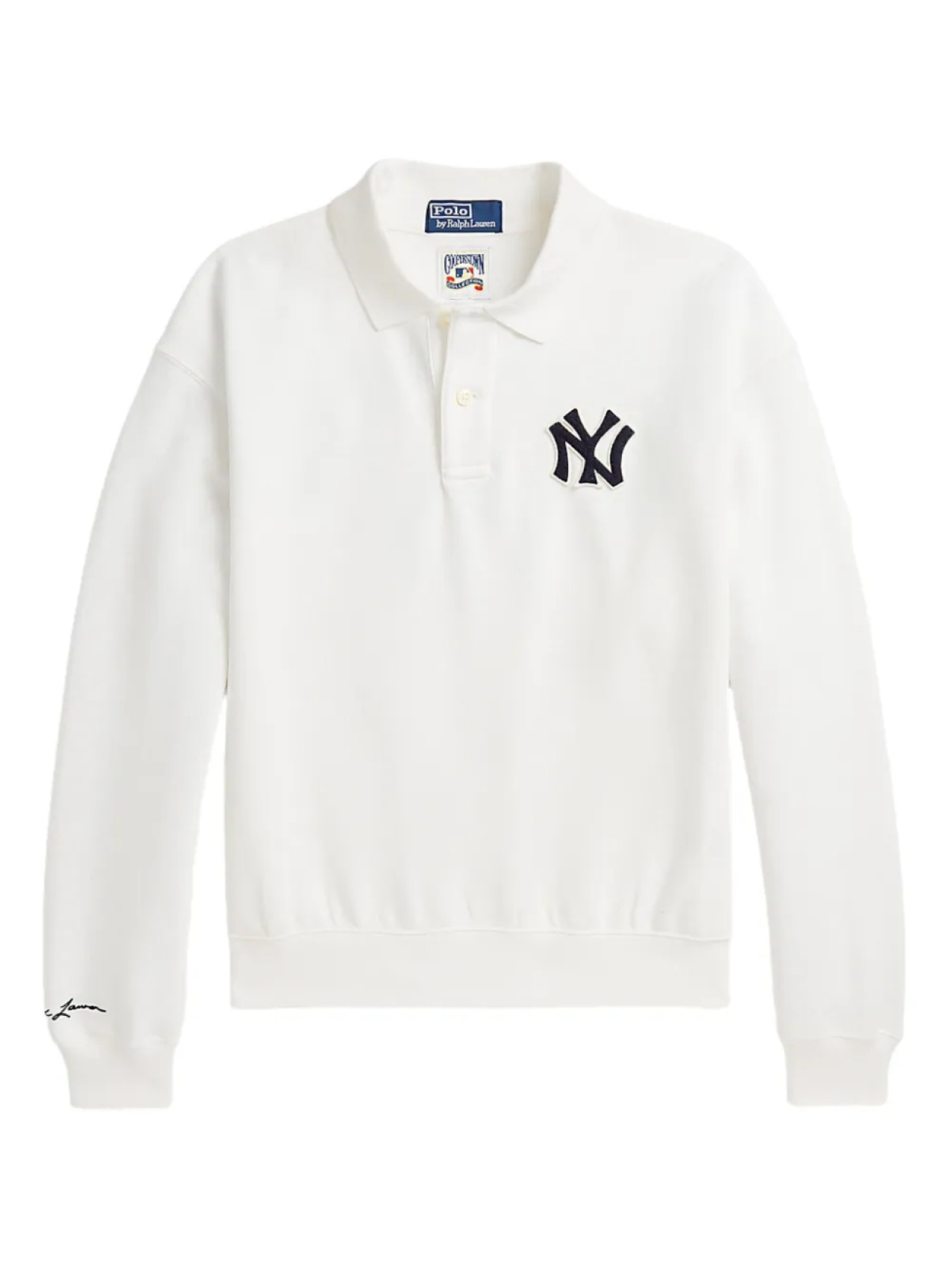 Polo Ralph Lauren толстовка с логотипом из коллаборации с New York Yankees, белый
Polo Ralph Lauren толстовка с логотипом из коллаборации с New York Yankees, белый