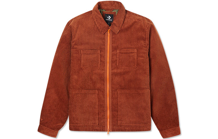 Converse Куртка унисекс красно-коричневая, Fir Wood Red Brown 
Converse Куртка унисекс красно-коричневая, Fir Wood Red Brown