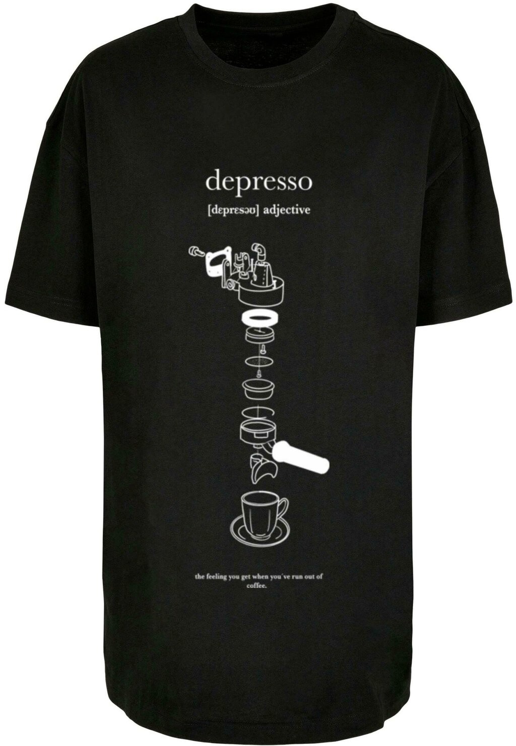 Футболка с принтом DEPRESSO BOYFRIEND Mister Tee, черный
Футболка с принтом DEPRESSO BOYFRIEND Mister Tee, черный