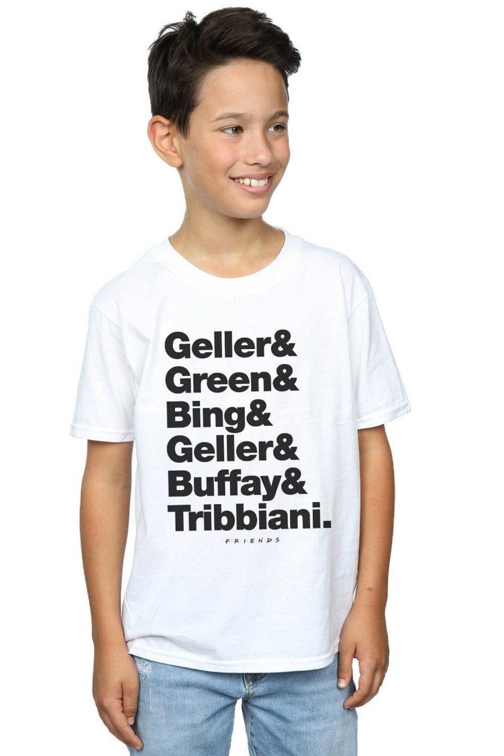 Футболка с надписью «Фамилии» Friends, белый
Футболка с надписью «Фамилии» Friends, белый