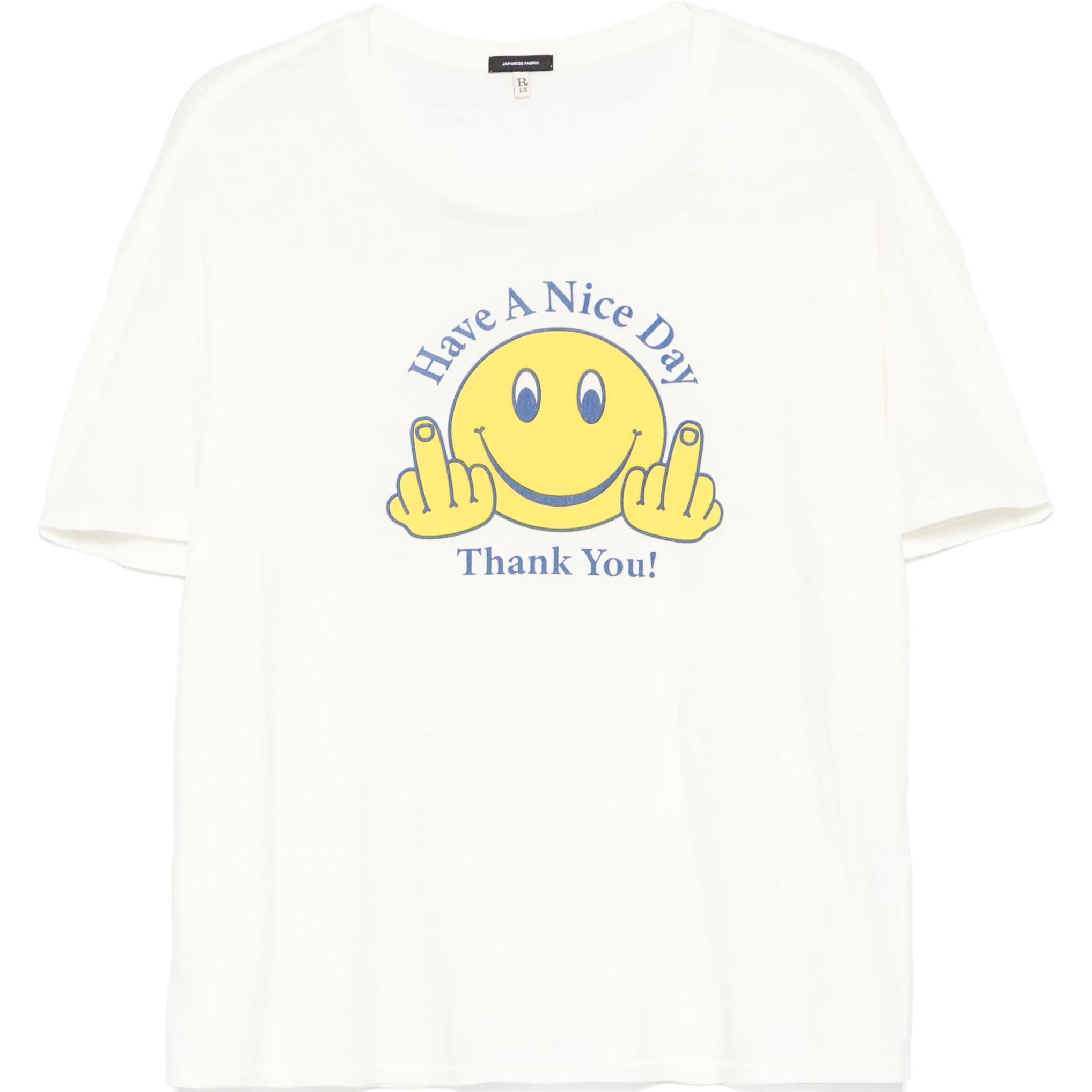 Футболка Have A Nice Relaxed Day R13, светло-бежевый
Футболка Have A Nice Relaxed Day R13, светло-бежевый