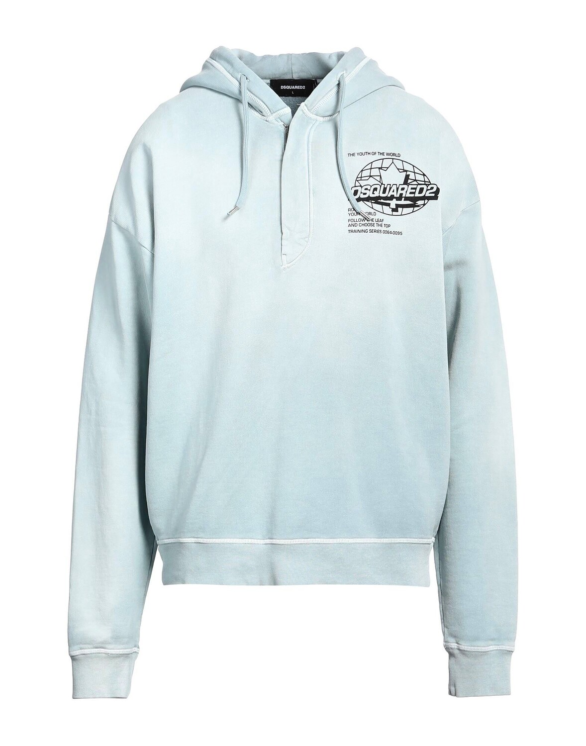 Толстовка Dsquared2, небесно-голубой
Толстовка Dsquared2, небесно-голубой