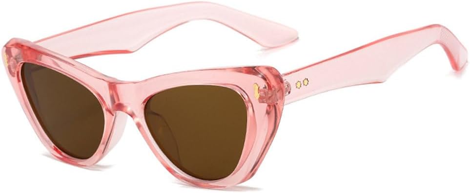 Панк-солнцезащитные очки «кошачий глаз» для женщин и мужчин. Модные солнцезащитные очки для женщин в винтажном стиле с защитой от ультрафиолета UV400 TYUVIVO, Pink-brown
Панк-солнцезащитные очки «кошачий глаз» для женщин и мужчин. Модные солнцезащитные очки для женщин в винтажном стиле с защитой от ультрафиолета UV400 TYUVIVO, Pink-brown