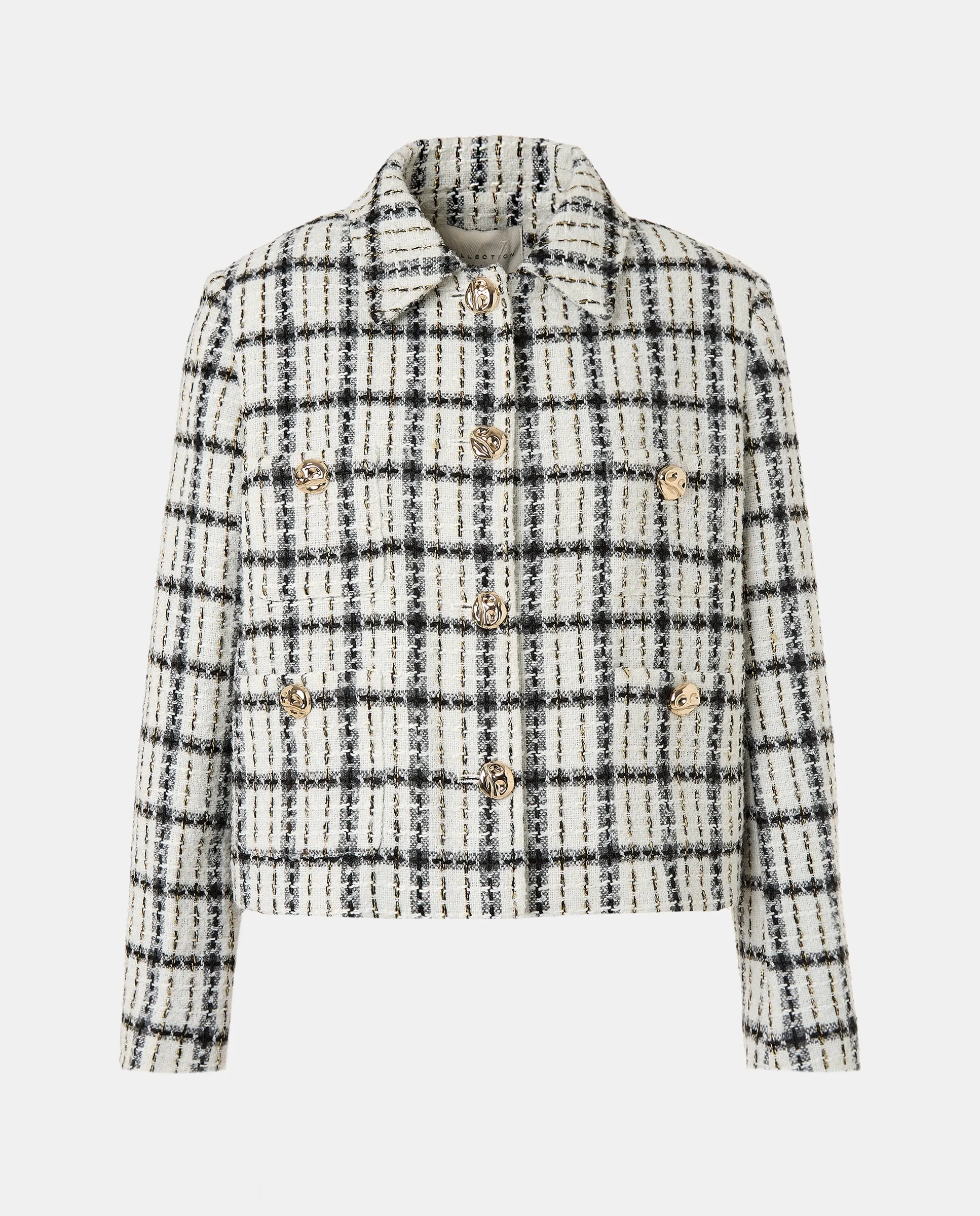 Женская куртка из твида с фантазийным узором Woman El Corte Inglés, экрю
Женская куртка из твида с фантазийным узором Woman El Corte Inglés, экрю