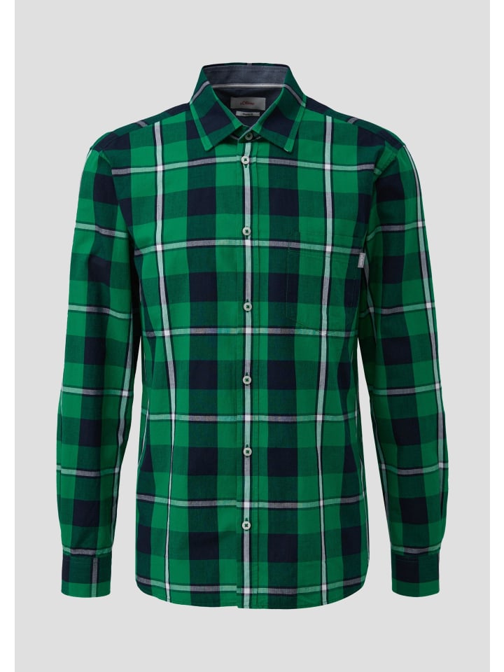 s.Oliver Рубашка цвета 76N2_изумруд
s.Oliver Рубашка цвета 76N2_изумруд