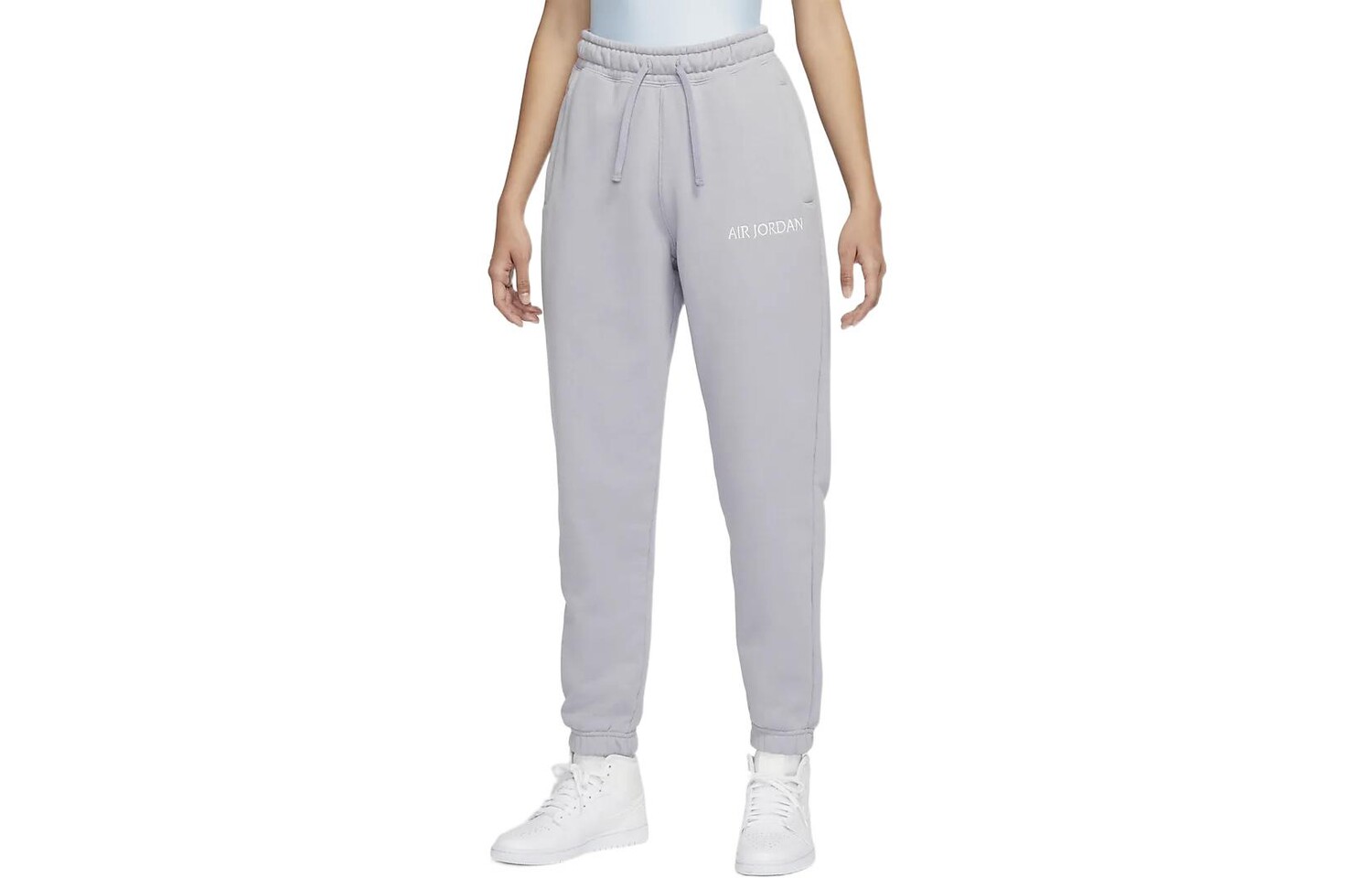 Трикотажные спортивные штаны женские серые Jordan
Трикотажные спортивные штаны женские серые Jordan
