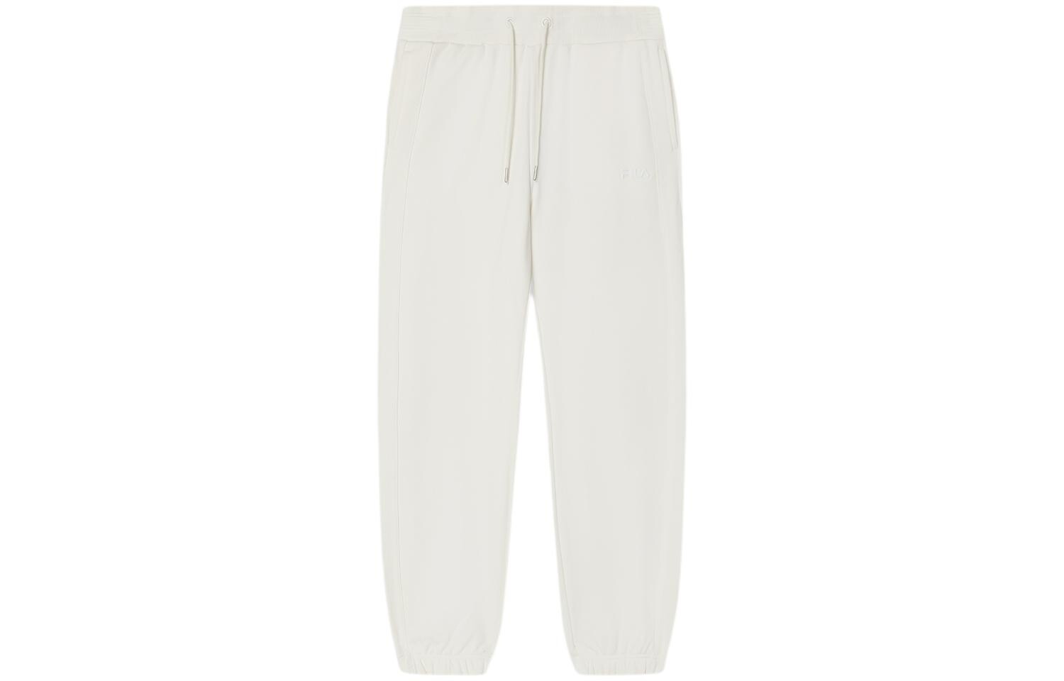 Трикотажные спортивные штаны женские фарфорово-белые Fila
Трикотажные спортивные штаны женские фарфорово-белые Fila