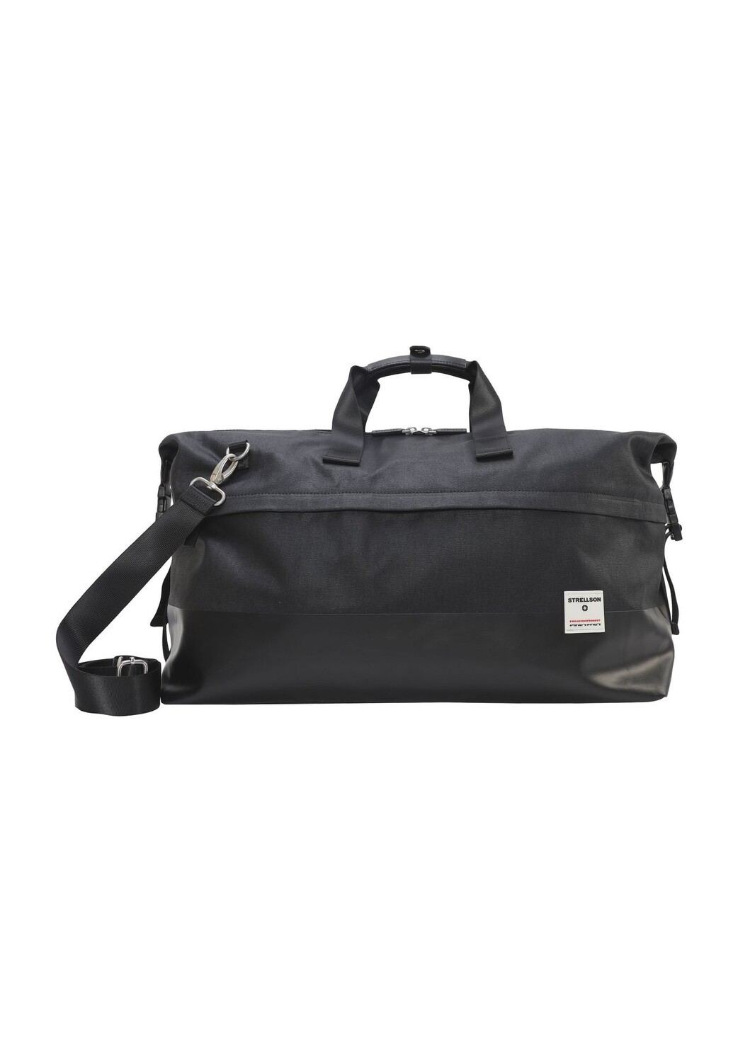 Weekender Stockwell 2.0, брезент, эмблема, однотонный strellson, черный
Weekender Stockwell 2.0, брезент, эмблема, однотонный strellson, черный