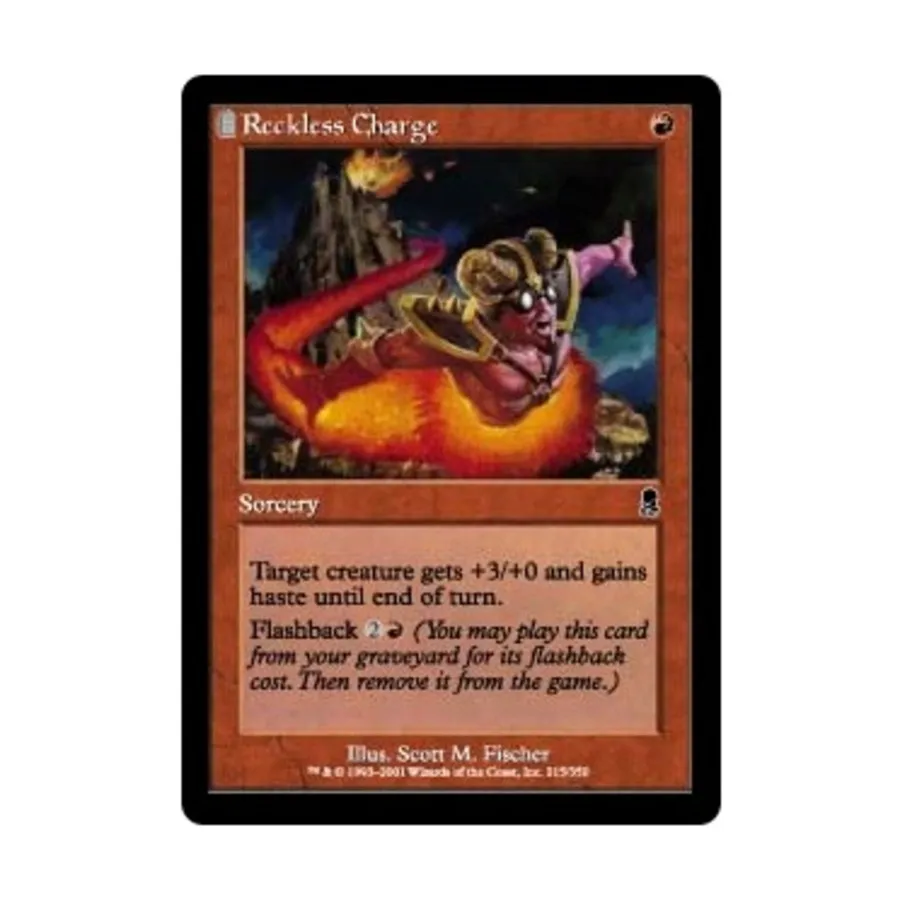 CCG Безрассудный натиск (С), MTG - Odyssey
CCG Безрассудный натиск (С), MTG - Odyssey