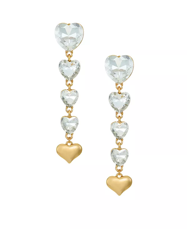 Серьги-Капли из стекла с 18-каратным золотом Ettika, gold
Серьги-Капли из стекла с 18-каратным золотом Ettika, gold