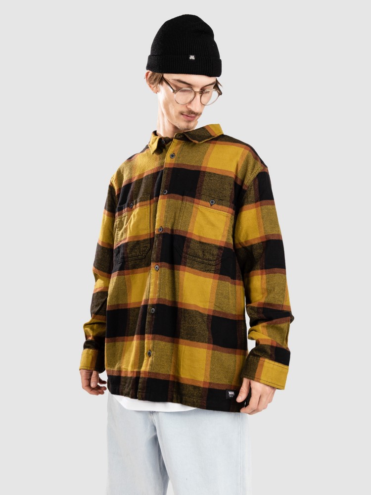 Рубашка Vans Larkspur Plaid Flannel Hemd, burnt gold/black
Рубашка Vans Larkspur Plaid Flannel Hemd, burnt gold/black