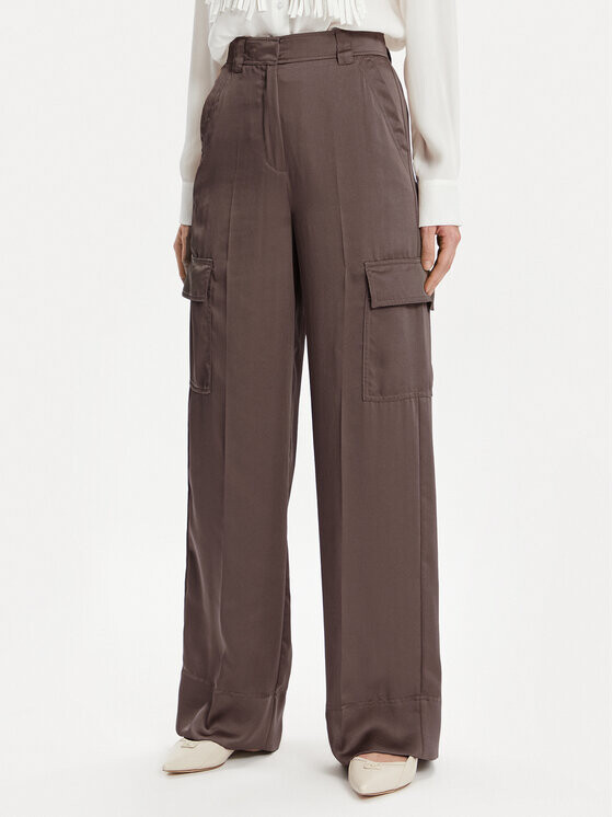 Тканевые брюки свободного кроя Marella, коричневый
Тканевые брюки свободного кроя Marella, коричневый