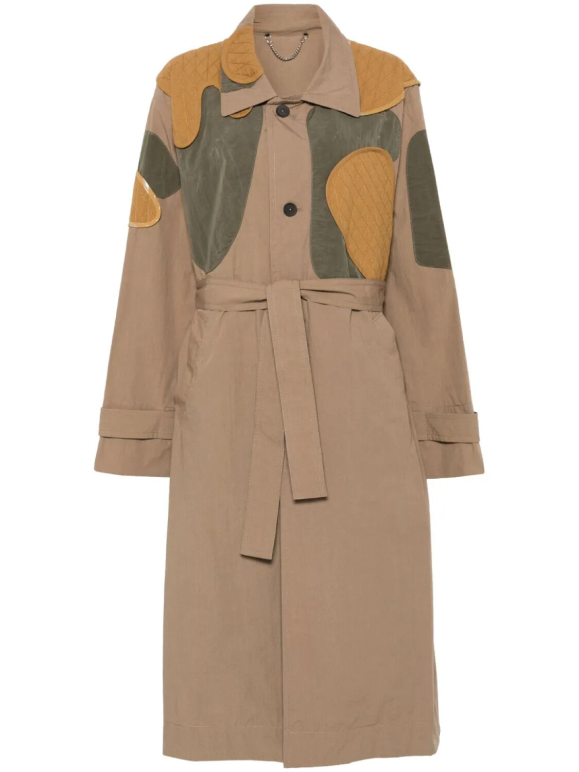 Тренч Craig Green с нашивками, нейтральный
Тренч Craig Green с нашивками, нейтральный