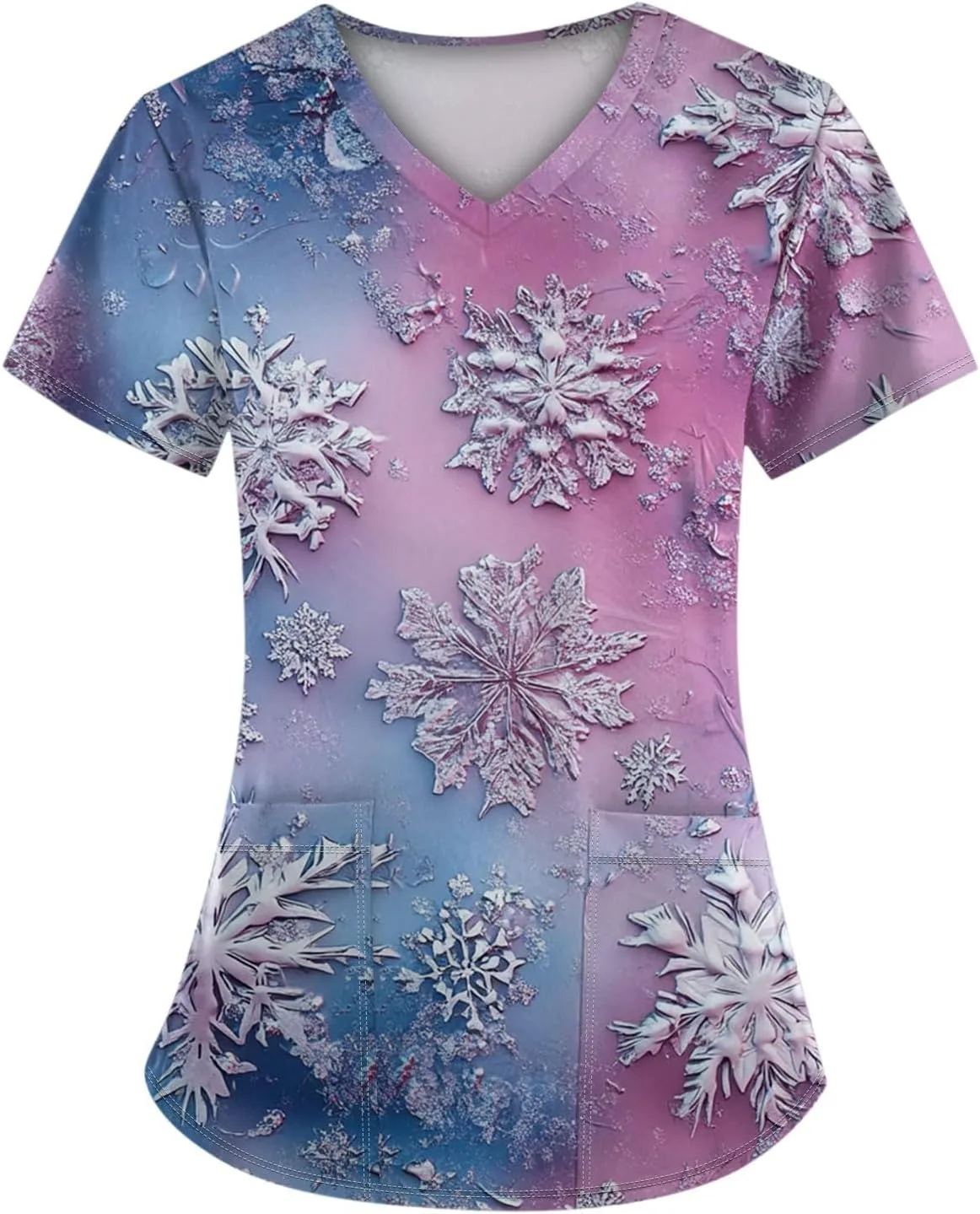 Топ для скраба женский Easy Care V-образный вырез с рождественским принтом короткий рукав FlekmanArt
Топ для скраба женский Easy Care V-образный вырез с рождественским принтом короткий рукав FlekmanArt