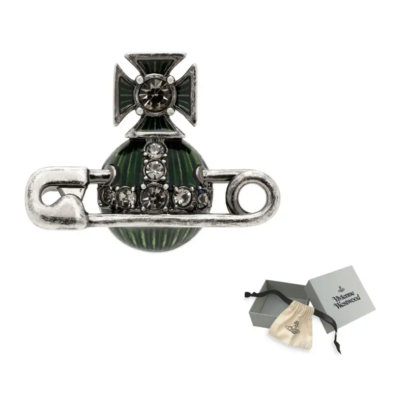 Vivienne Westwood Enamel Brass Stud Серьги Мужские Green
Vivienne Westwood Enamel Brass Stud Серьги Мужские Green