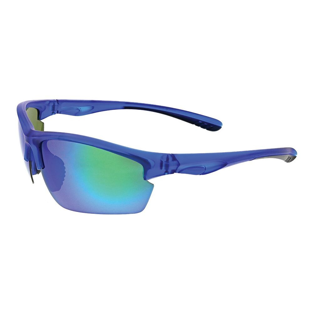 Мужские спортивные поляризованные солнцезащитные очки Tek Gear 70 мм без оправы, темно-синий
Мужские спортивные поляризованные солнцезащитные очки Tek Gear 70 мм без оправы, темно-синий