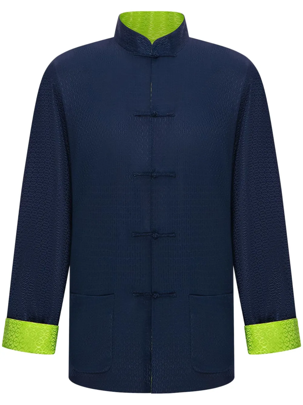 Двусторонняя куртка с узором Shanghai Tang, синий
Двусторонняя куртка с узором Shanghai Tang, синий