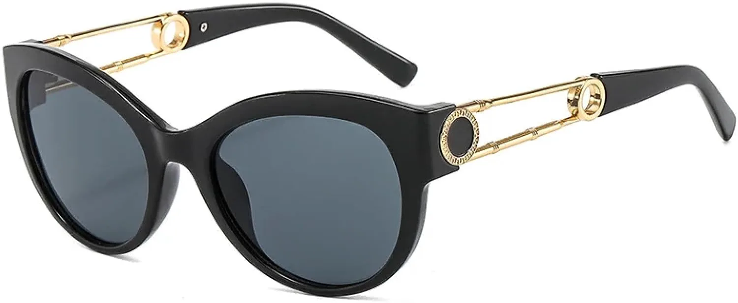 Модные круглые женские солнцезащитные очки, высококачественные мужские солнцезащитные очки «кошачий глаз», очки для вождения, защита от УФ-излучения UV400 TKKTLLT, C1
Модные круглые женские солнцезащитные очки, высококачественные мужские солнцезащитные очки «кошачий глаз», очки для вождения, защита от УФ-излучения UV400 TKKTLLT, C1