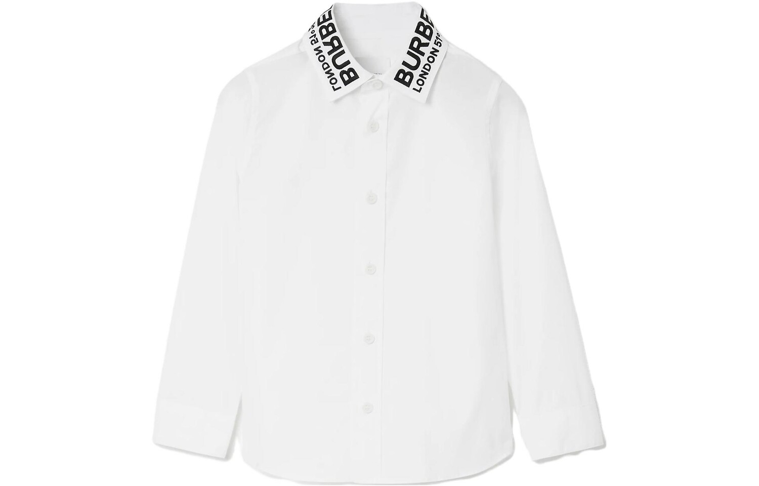 Рубашка детская Burberry с логотипом на воротнике, белый
Рубашка детская Burberry с логотипом на воротнике, белый