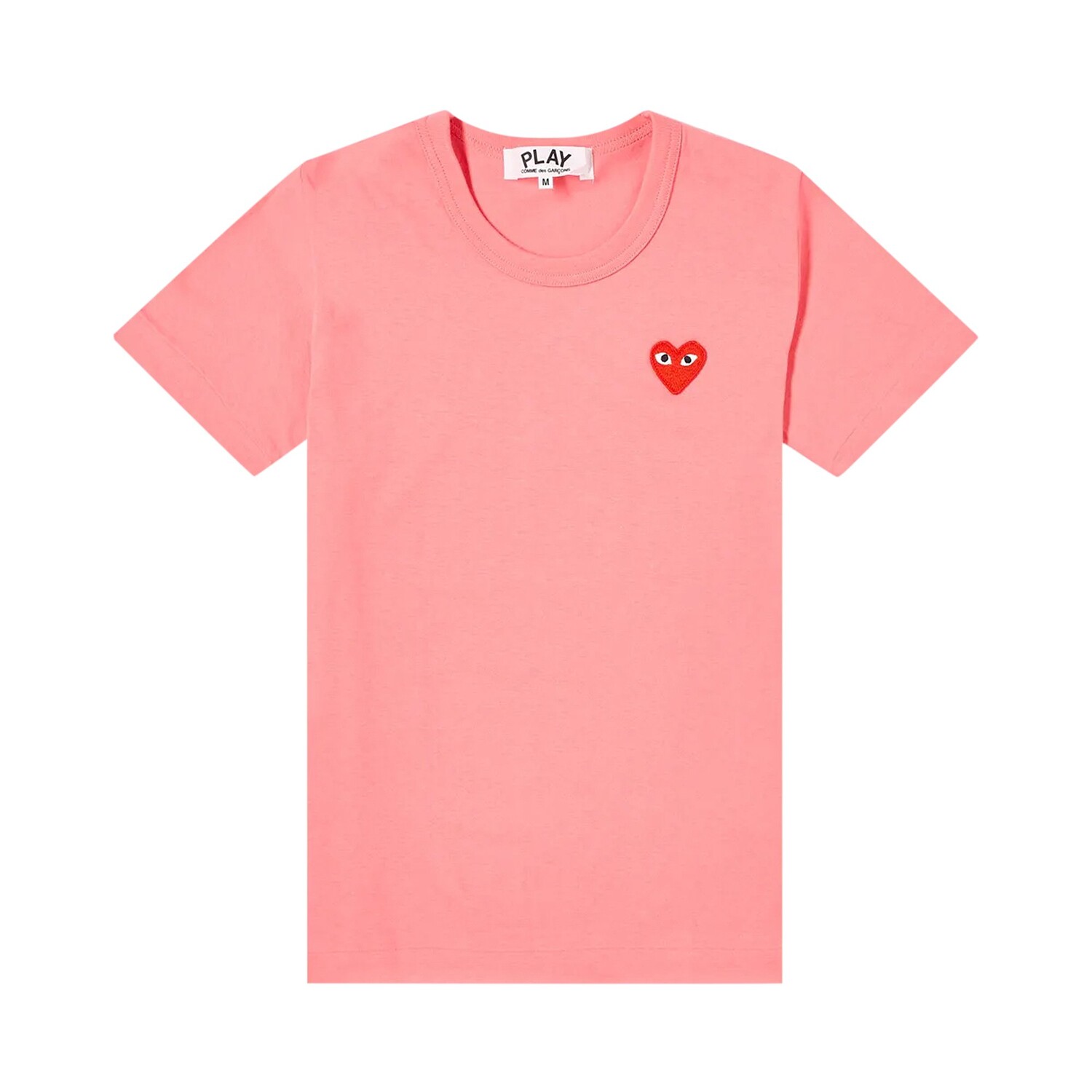 Футболка с логотипом Comme des Garçons PLAY Basic, цвет Розовый
Футболка с логотипом Comme des Garçons PLAY Basic, цвет Розовый