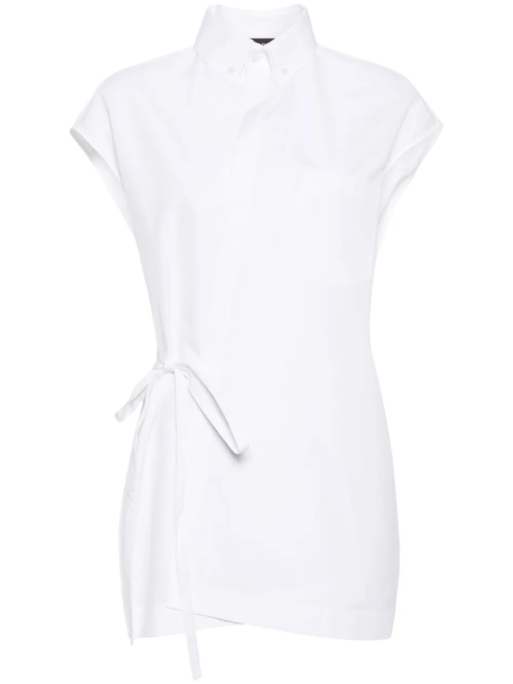 Рубашка с завязками Fabiana Filippi, белый 
Рубашка с завязками Fabiana Filippi, белый