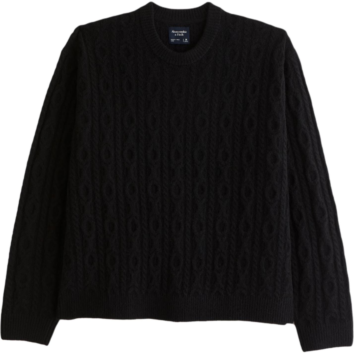 Свитер мужской Abercrombie&Fitch, черный
Свитер мужской Abercrombie&Fitch, черный