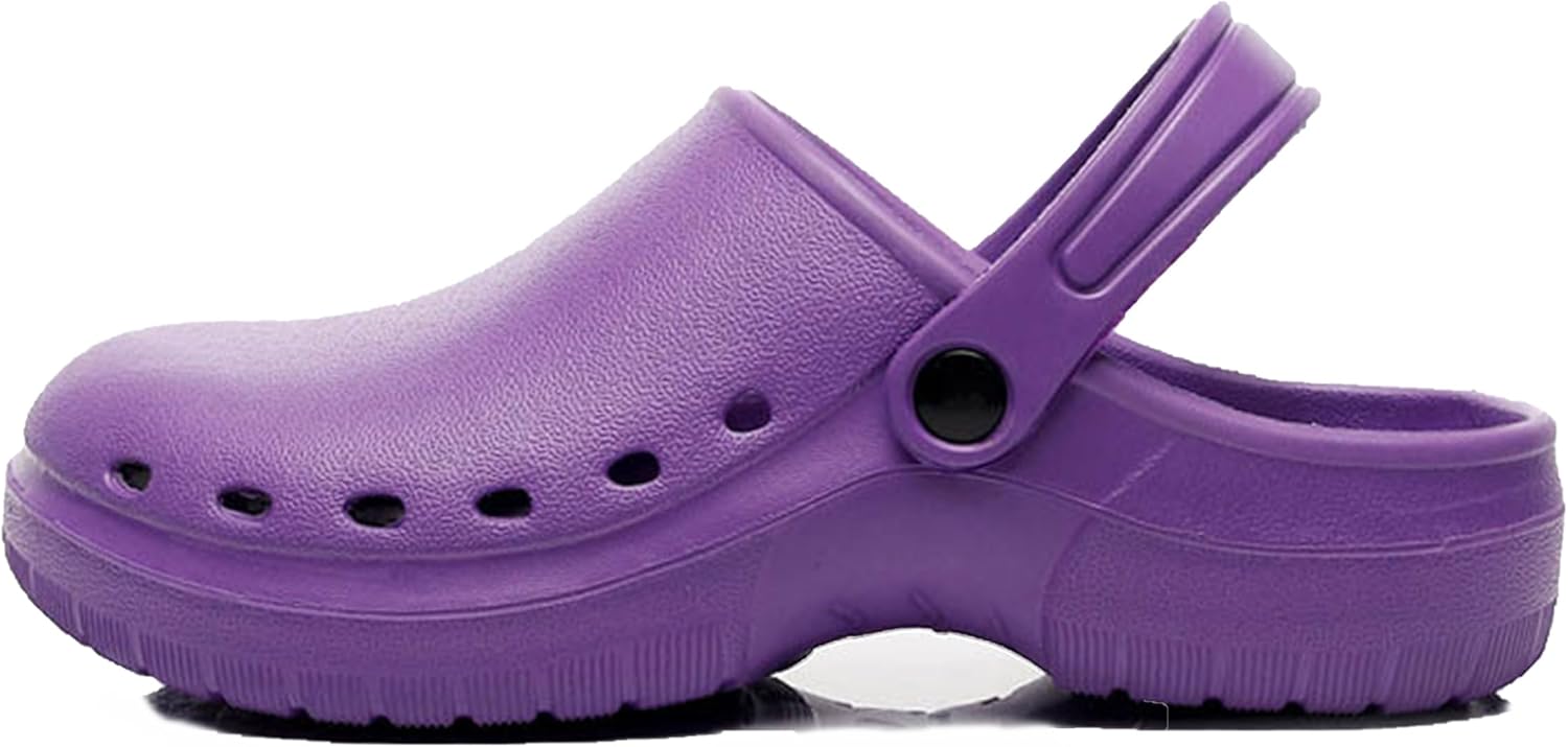 Рабочие сабо для женщин и мужчин. Удобные, дышащие, с поддержкой свода стопы, нескользящие. Обувь для медсестер, поваров, садоводов и работников бистро Generic, фиолетовый
Рабочие сабо для женщин и мужчин. Удобные, дышащие, с поддержкой свода стопы, нескользящие. Обувь для медсестер, поваров, садоводов и работников бистро Generic, фиолетовый
