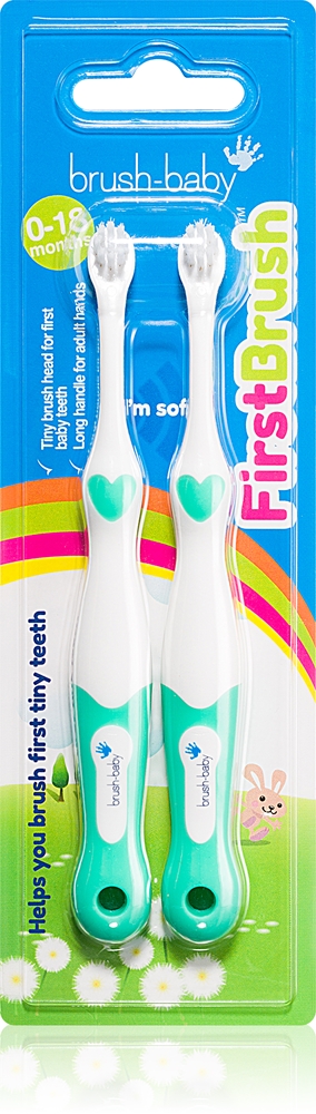 Зубные щетки Firstbrush Brush Baby, vaikams 2 шт
Зубные щетки Firstbrush Brush Baby, vaikams 2 шт