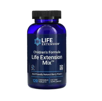 Мультивитамины для детей Children's Formula натуральные ягоды 120 таблеток Life Extension
Мультивитамины для детей Children's Formula натуральные ягоды 120 таблеток Life Extension