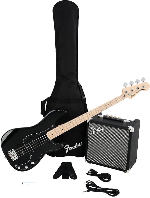 Squier Affinity Series Precision Bass PJ Pack Black с кленовой накладкой 0372981006
Squier Affinity Series Precision Bass PJ Pack Black с кленовой накладкой 0372981006