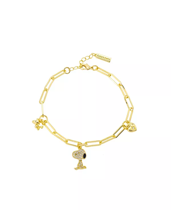 Браслет с подвесками из кубического циркония и кристаллов Unwritten, gold
Браслет с подвесками из кубического циркония и кристаллов Unwritten, gold