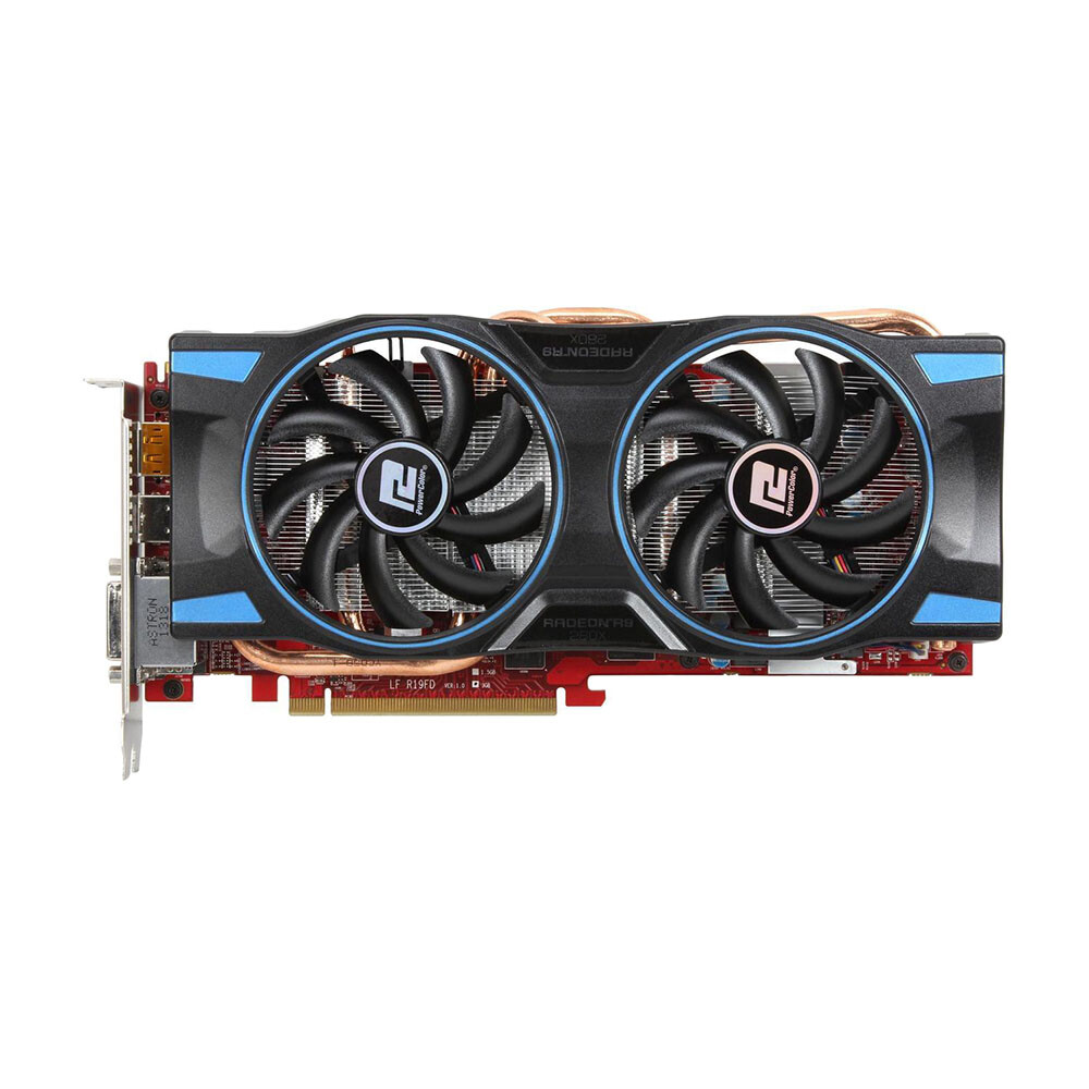 Видеокарта PowerColor Radeon R9 280X, 3 Гб, AXR9 280X 3GBD5-DHE, черный/синий
Видеокарта PowerColor Radeon R9 280X, 3 Гб, AXR9 280X 3GBD5-DHE, черный/синий