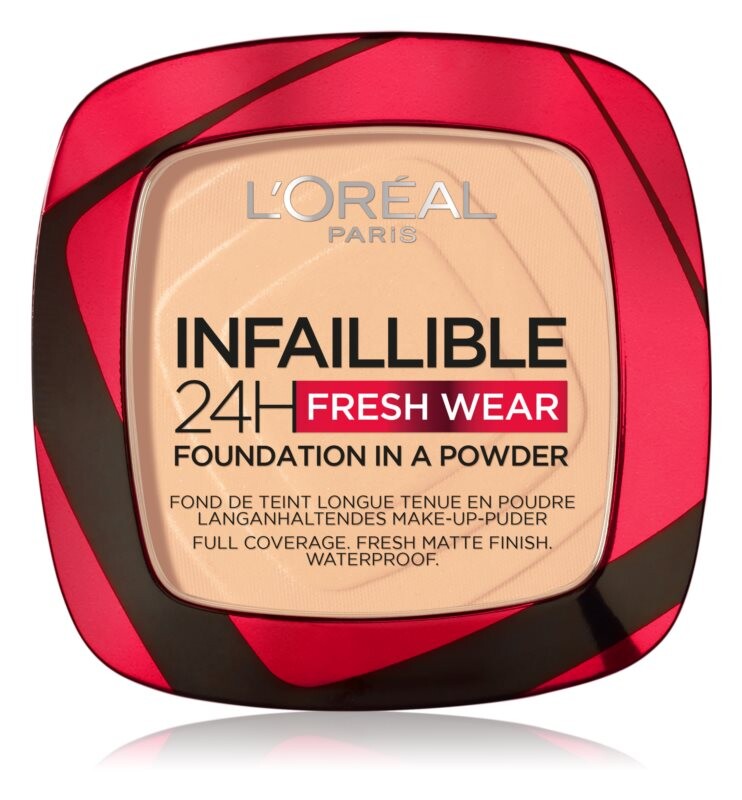 Порошковая основа L’Oréal Paris Infaillible Fresh Wear 24h, оттенок 40 Cashmere 9 г
Порошковая основа L’Oréal Paris Infaillible Fresh Wear 24h, оттенок 40 Cashmere 9 г