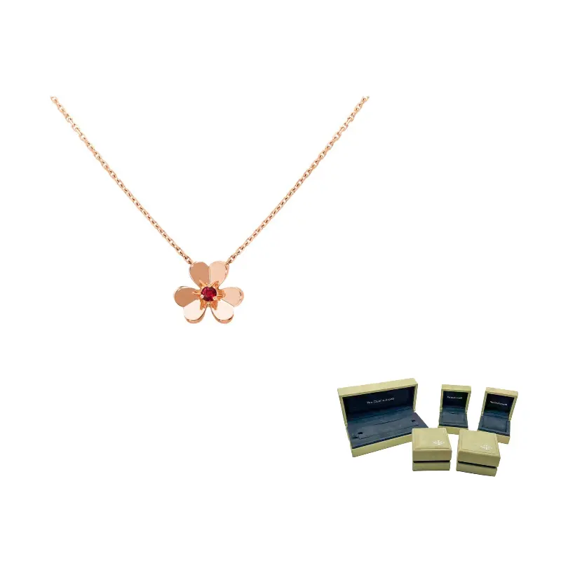 Van Cleef & Arpels 2010 18kt Rose Gold Frivole Necklace
Van Cleef & Arpels 2010 18kt Rose Gold Frivole Necklace
