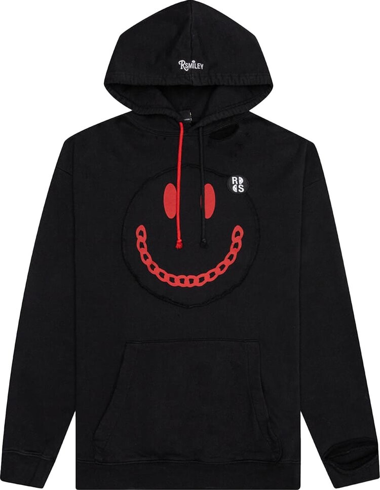 Худи Raf Simons Destroy Washed Print Regular Fit Hoodie 'Black', черный 
Худи Raf Simons Destroy Washed Print Regular Fit Hoodie 'Black', черный