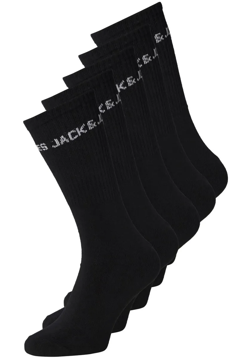 Теннисные носки Jack & Jones "JACBASIC LOGO TENNIS SOCK 5 PACK NOOS" (упаковка, 5 пар), черный
Теннисные носки Jack & Jones "JACBASIC LOGO TENNIS SOCK 5 PACK NOOS" (упаковка, 5 пар), черный