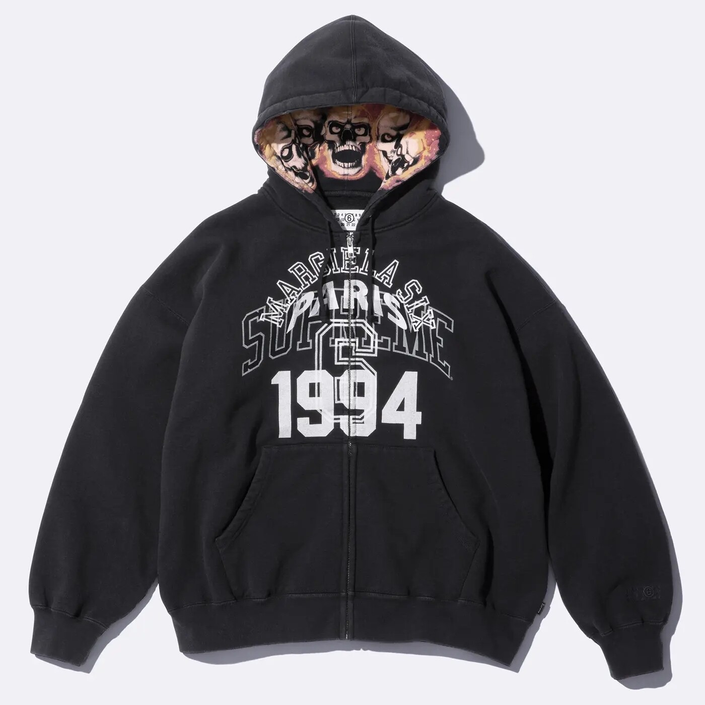 Толстовка Supreme x MM6 Maison Margiela Zip Up, черный
Толстовка Supreme x MM6 Maison Margiela Zip Up, черный