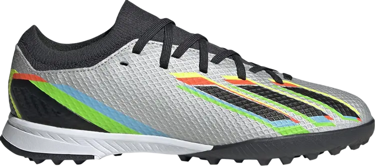 Кроссовки Adidas X Speedportal.3 TF J 'Silver Metallic Black', серебряный
Кроссовки Adidas X Speedportal.3 TF J 'Silver Metallic Black', серебряный