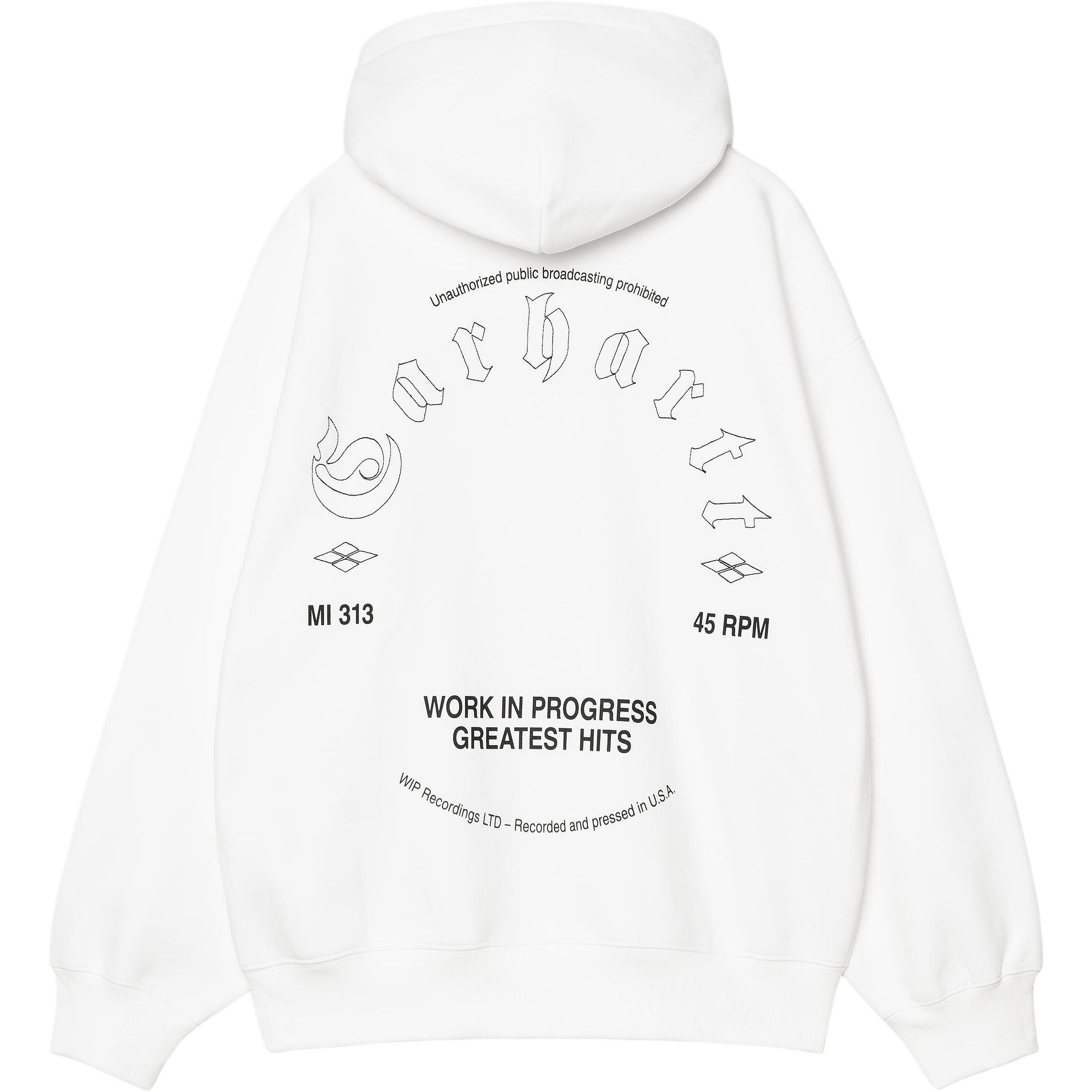 Толстовка Greatest Hits Carhartt WIP, белый
Толстовка Greatest Hits Carhartt WIP, белый