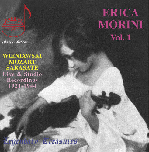 CD диск Wieniawski / Mozart / NBC Symphony Orch / Ormandy: Erica Morini 1: Live & Studio Recordings 1921-1944
CD диск Wieniawski / Mozart / NBC Symphony Orch / Ormandy: Erica Morini 1: Live & Studio Recordings 1921-1944