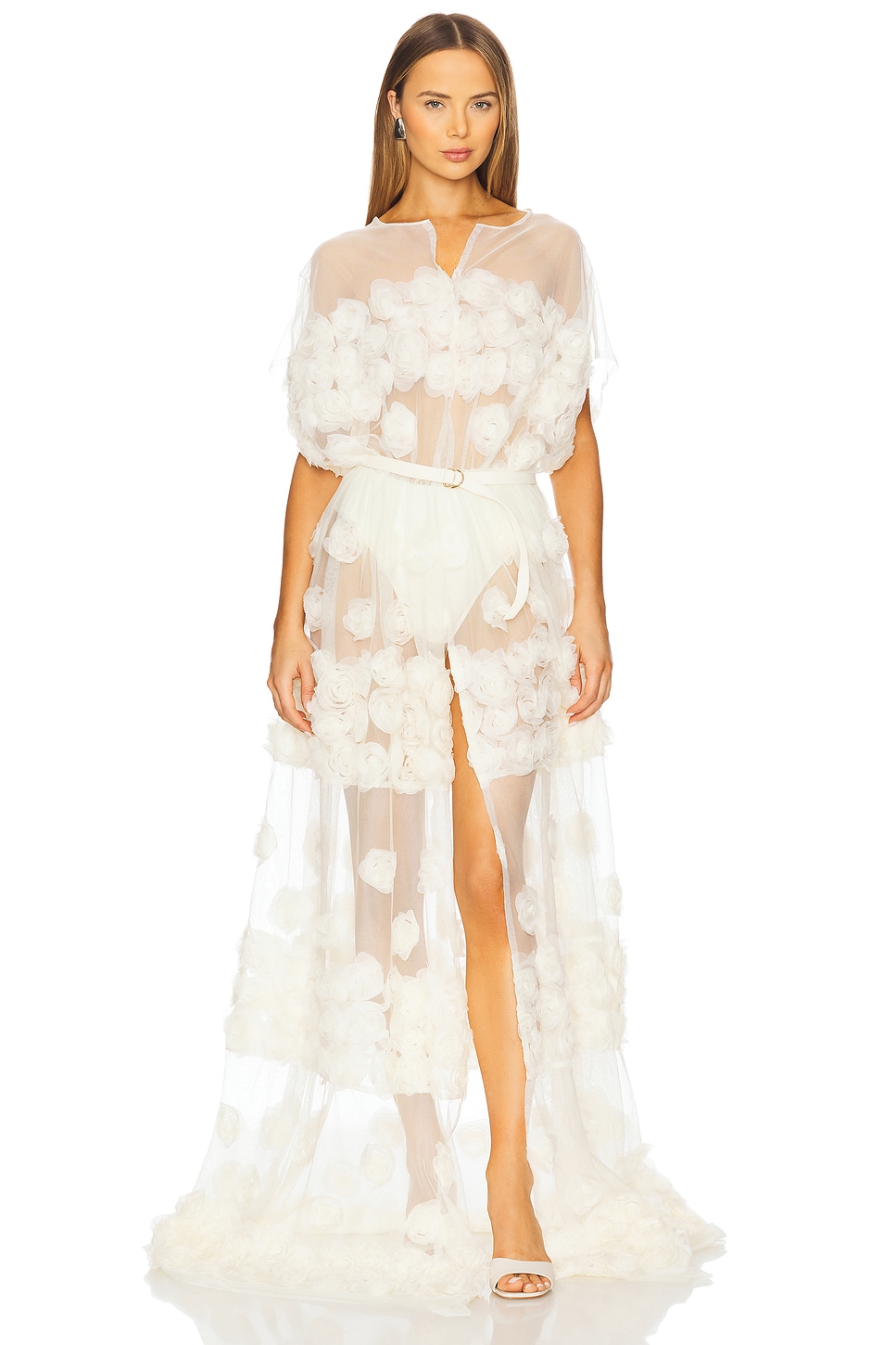 Пышное вечернее платье без рукавов Super OS от Norma Kamali, cream
Пышное вечернее платье без рукавов Super OS от Norma Kamali, cream