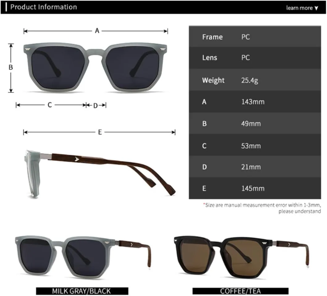 Солнцезащитные очки Polygon для женщин и мужчин, модные, с отделкой под дерево, роскошные, с заклепками, защита от УФ-излучения UV400 UATXTAU, Jelly Gray Gray
Солнцезащитные очки Polygon для женщин и мужчин, модные, с отделкой под дерево, роскошные, с заклепками, защита от УФ-излучения UV400 UATXTAU, Jelly Gray Gray