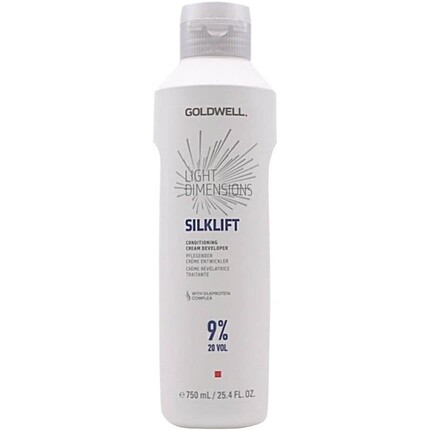 Light Dimensions Silklift Кондиционирующий крем-проявитель 750 мл 9%, Goldwell 
Light Dimensions Silklift Кондиционирующий крем-проявитель 750 мл 9%, Goldwell