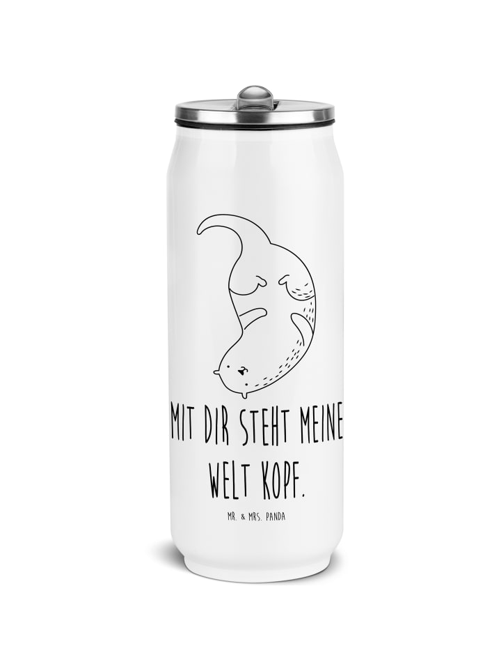 Mr. & Mrs. Panda Бутылка для воды из нержавеющей стали, с изображением перевернутой выдры и надписью белого цвета
Mr. & Mrs. Panda Бутылка для воды из нержавеющей стали, с изображением перевернутой выдры и надписью белого цвета